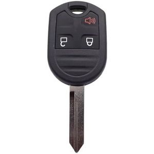 Sleutelbehuizing Verre Autosleutel Shell Gevalhanger Met Ongesneden Blad Voor Rand Voor Ontdekkingsreiziger Voor Expeditie Mustang Escape Stier Tribute Autosleutelhoesje(A)