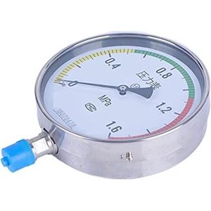 Alle roestvrijstalen manometer micro-drukmeter anti-vibratiedrukmeter manometer(0~0.4)