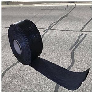 Asfaltplamuur asfaltscheurband, Zwarte asfaltscheur reparatietape, verschillende maten(9CM,5M)