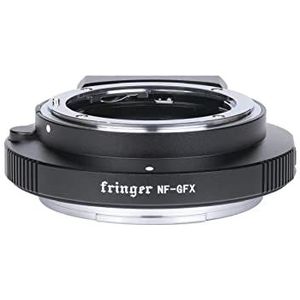 Fringer NF-GFX Fuji Auto Focus Mount Adapter Ingebouwde Elektronische Diafragma Automatisch - Compatibel met Nikon D, G, E Lens naar Fuji G Mount Medium Format Camera GFX100 100S 100IR Ver.