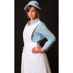 FRATELLIDITALIA Verpleegster Croceroxin ziekenhuis schort, Wit, XL