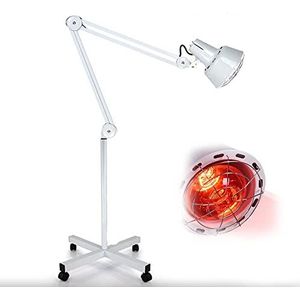 SENDERPICK - 275 W - Infraroodlamp - Rood Licht - Warmtetherapie met Rolstatief