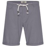 Blend - Lias - Korte Linnen Bermuda - Grafietgrijs - Regular Fit