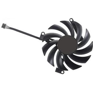 85MM CSH9015S DC12V 0.35A 4-pins voor INNO3D voor GEFORCE voor RTX 4060 Ti 4070 voor TWIN X2 OC-ventilator(Black connector)