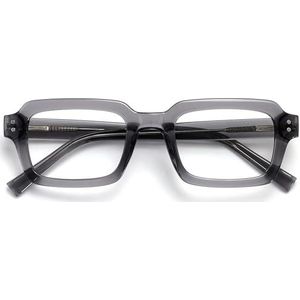 OPULIZE EDG Blue Light Blocking Glasses for Women Men, Anti-reflective Anti-Glare Computer & Gaming Glasses, Vintage Rectangular Frame, UV & Eyestrain Protection, Grey (Pack of 1)