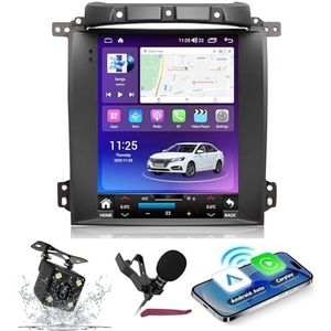 Android 14 Autoradio Navi voor K-IA Sorento BL (2002-2006) 9.7 ""Verticale scherm multimediaspeler met draadloze carplay GPS-navigatie Bluetooth 5.0 HIFI FM-radio 5G-WiFi SWC MIC,M200s