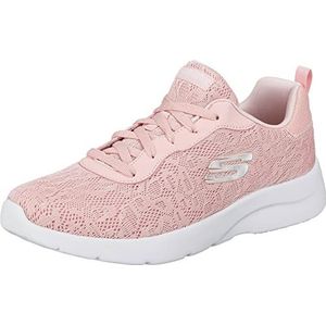 Skechers Dames sportschoenen, kleur roze, merk, model dames sportschoenen Dynamight 2 0 Homespun roze