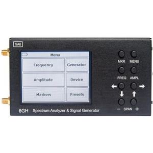 6G Draagbare Spectrum Analyzer Signaal Genertor + HT6 Log Periodieke Antenne LPDA For 3G 4G LTE CDMA DCS GSM GPRS GLONASS