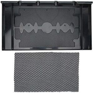 Tondeuse Opbergdoos, Kappers Gereedschap Doos Elektrische Clipper Ontwerp Harde Opbergkoffer voor Plaats Elektrische Tondeuse Borstels, Kammen