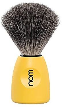 Pure - NOM Lasse - Scheerkwast - Zwart - Geel Kunststof Frame