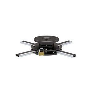 Halterungsprofi Plafondhouder voor beamer, max. 20 kg met slot super plat van PH11S