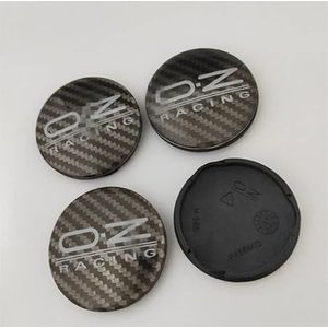 4 Stuks Auto Naafdoppen Auto Velgen Beschermers Naafdoppen, voor OZ Racing M595 62mm Exterieur Decoratie Accessoires