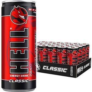 HELL ENERGIE DRINK 250 ML (CLASSIC, PAKKET VAN 12)