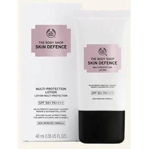 THE BODY SHOP Skin Defence Multi- Protection Light Essence SPF 50 PA +++ Gewichtloze AFWERKING, SPF 50 PA+++, HELPT TE BESCHERMEN TEGEN VERVUILING