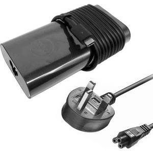 Dell Voedingsadapter USB type C, 130 W, 0K00F5 K00F5 voor XPS 15 9575 9570 2-in-1 4K T XPS9575-7354BLK-PUS 20 V, 6,5 A