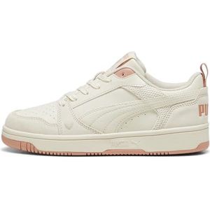 PUMA Rebound V6 Low Coquette Sneakers voor dames, Alpine Snow Deeva Peach, 36 EU