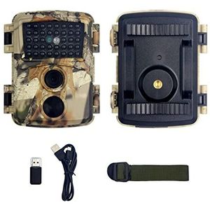 Wilde dierencamera Jachtcamera PR600 / PR600A / PR600B Trace Camera HD Tracking 12m 20mp Outdoor Night Vision 38 Infrarood Light Monitoring Mini Verkenning, beveiliging van het huis(PR600)