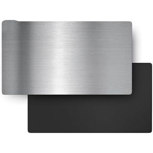 ALadrs Hars-3D-printer-flex bouwplaat, flexibele verenstaalplaat en magnetisch basisplatform voor ELEGOO Saturn 3, Saturn 3 Ultra, Saturn 2 8K, Saturn 8K, Saturn 3D-printer 224x129mm