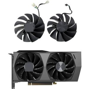 87MM GA92S2U voor GeForce RTX3050 Twin Edge GPU-ventilator voor ZOTAC RTX 3060 Ti 3050 OC 3060Ti 8GD6 HA-koelventilator(2-Fan)