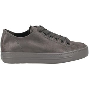 Paul Green Dames Pauls, lage sneakers voor dames, grijs 77x, 42 EU