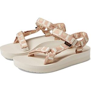 Teva Dames W Original Universal Plateau-sandalen Beige 37 37 EU
