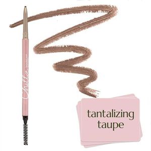 Chella Eyebrow Pencil, Tantalizing Taupe - Vegan, Gluten Free, Cruelty Free, Paraben Free, Long Wearing, Smooth Consistency