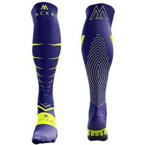 BLACKROX Compressiekousen Sport, Astropreform compressiesokken, sportcompressiekous, loopkousen voetbal, dames, heren, lange compressiesokken, Large-X-Large