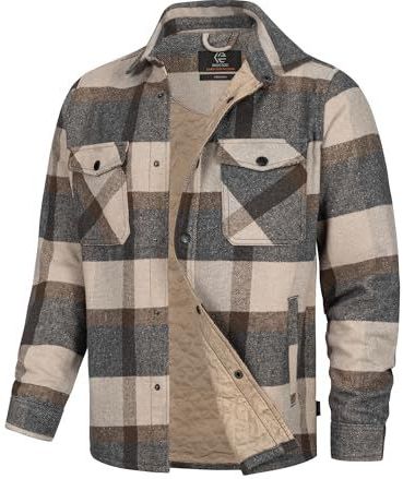 INDICODE JEANS Tussenjas 'Spin'  beige / grijs