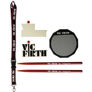 Vic Firth Launch Pad Kit (includes practice pad, SD1JR, method book)