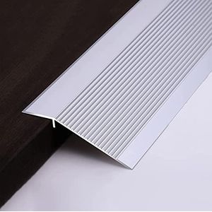 Drempelstrips, Zilver Zwart Grijs Deurverkleiner met antislipkorrel for oneffen vloeren, zelfklevende oprit met grote valdrempels (kleur: C) (Color : C, Size : 120cm (47.2in))