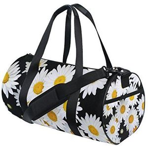 Gym Sport Tas Daisy Bloem Lente Zomer Bloemen Reizen Duffel Tas voor Mannen en Vrouwen