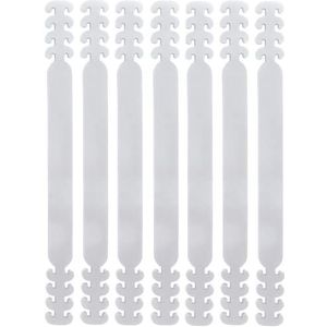HIKERS Maskerbevestiging, haak voor masker, verlenging van het masker (wit, 7 stuks)