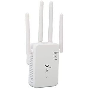 Wifi Extender, Wifi Booster 1200Mbps Gigabit High Speed ​​Wireless Signal Booster Dual Band Wifi Repeater, Compact Wall Plug Design, Wit