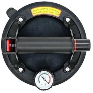 Glazen zuignappen, Vacuümzuignap 8 inch 250 kg draagvermogen Zware vacuümheffer for granieten tegels Handmatig tillen Krachtig, Industriële zuignappen