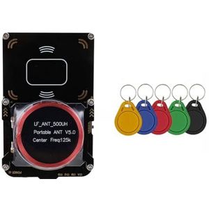 Rfeeuubft Proxmark3 RFID-Kaartlezer + 5XUID Keychain IC/ID Key Writer RFID Duplicator NFC 5.0 Smart Chip Copier Programmer Kit