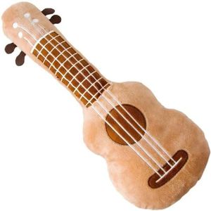 Gitaar Vorm Kussen, Pluche Ukulele, Muziekinstrument, Muzikaal Speelgoed, Woondecoratie, Verjaardagscadeau voor Kinderen