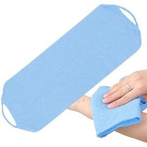 Lichaamsreinigingsdoek, douchehanddoek, badhanddoek, badspons, lange en elastische schoonheidsspons voor grondige reiniging