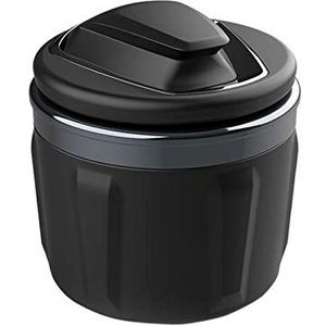 Auto asbak Exclusief voor BMW 1/3/5/7 serie en X1/X3/X5/X6, met LED licht en deksel, afneembaar en draagbaar (Grey)