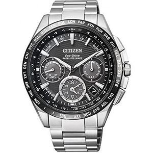 Citizen - Cc9015-54e Horloge - Grijs - Titanium - Analoog - Eco Drive Satellite Wave