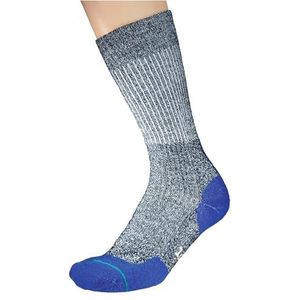 1000 Mile Fusion Repreve Dubbellaagse Sok Marine/Royal Blue - Medium, Blauw, Medium