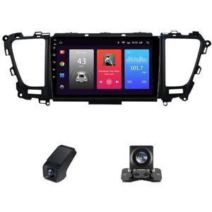 Autoradio,Android 13 geldt voor Kia Carnival 3 YP 2014-2021 9 inch HD touchscreen autoradio met draadloze Carplay Android Auto GPS-navigatie 4GLTE 5GWi-Fi Bluetooth FM RDS AM(B,NF-1)