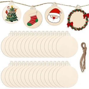 30 stuks mini kerstballen met hanger, 3CM kleine kerstboom kerstballen rood & wit kerstballen mini kerstboom tafel kerstboom decoratie set