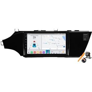 Y300s,YLOXFW Android 15.0 Autostereo Vervanging voor Avalon 2013 Radio GPS Sat Navi 9'' Cartablet Multimedia Video Player FM BT Ontvanger met 4G WiFi Android Auto Carplay