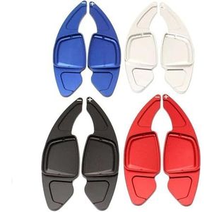 OUYNIEI Aluminium sticker voor de versnellingspook van de versnellingspeddel van het autostuurwiel, geschikt voor Audi A4 B8 A3 8P S3 A5 A6 S6 C6 Q5 A8 R8 TTS MK2 8J