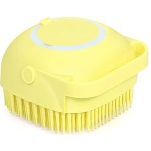 Badsponzen for volwassenen, badspons, mesh poef badspons, schuim Loofah spons (Size : Yellow)