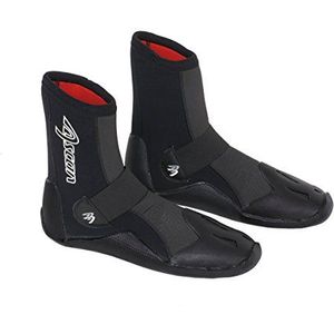 Ascan - Fly (neopreen boot - 5mm neopreen) - surfschoenen neopreen schoenen, 45/46 EU, zwart
