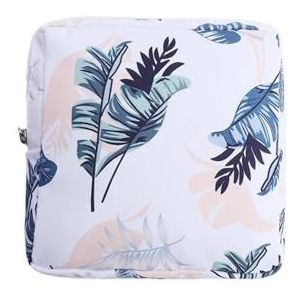 Vrouwen Reizen Kleine Cosmetische Tas Meisje Lipstick Make Up Bag Schoonheidsspecialiste Sanitaire Pad Tas Case Voor Dagelijkse Benodigdheden Opbergzakken, Goud, Eén maat