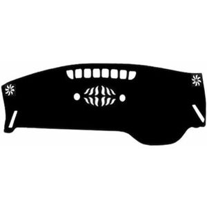 Auto Dashboard-afdekmat Voor KIA Voor Sorento MQ4 2021-2024 Dashboardhoes Mat Pad Anti-UV Dashboard Zonnescherm Beschermt Tapijt Vloerkleed Dashboard Light Proof Pad(Black(Black Edge) RHD)