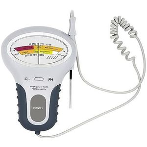 Water Quality Tester 2 in 1 Digital pH Tester Chlorine, Portable CL2
