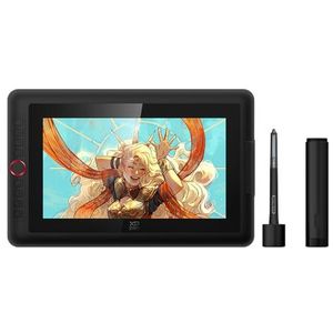 XPPen Artist 13.3 Pro V2 grafisch tablet met display 13,3 inch, X3 Pro Smart Chip 16K drukniveaus, digitaal tekentablet met 8 toetsen en 1 draaiknop, 99% sRGB